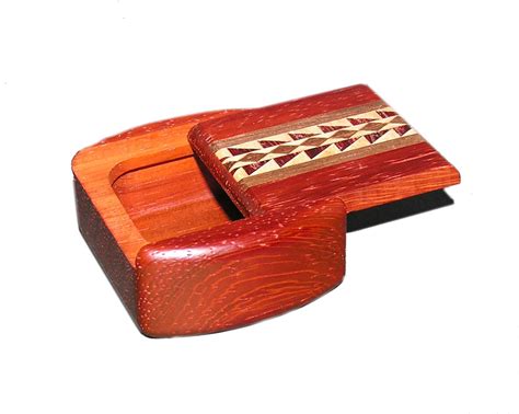 wooden pill box sliding lid